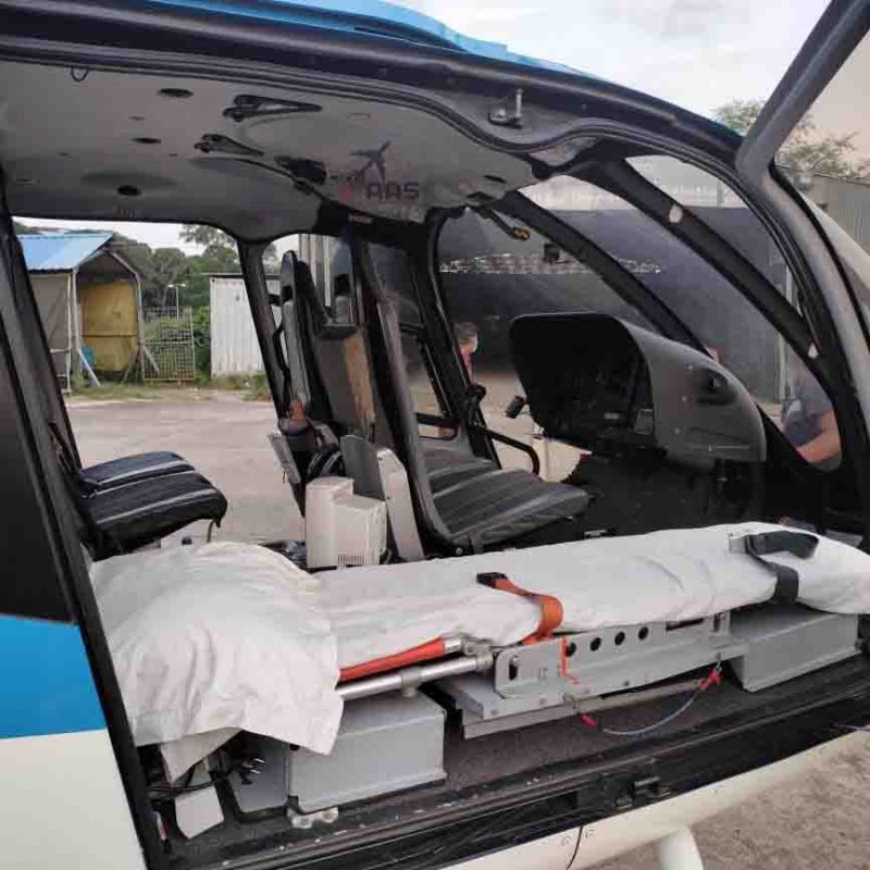HELICOPTER DOMESTIC AIR AMBULANCE SERVICE
